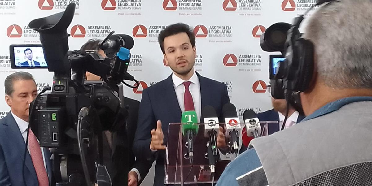 Tadeu Martins Leite, do MDB, presidente da Assembleia Legislativa de Minas (Maurício Vieira / Hoje em Dia)