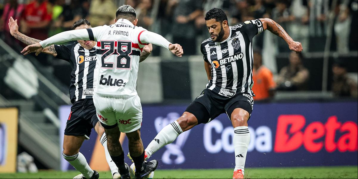 Galo conta com Hulk para manter retrospecto positivo contra o São Paulo, em BH (Pedro Souza / Atlético)