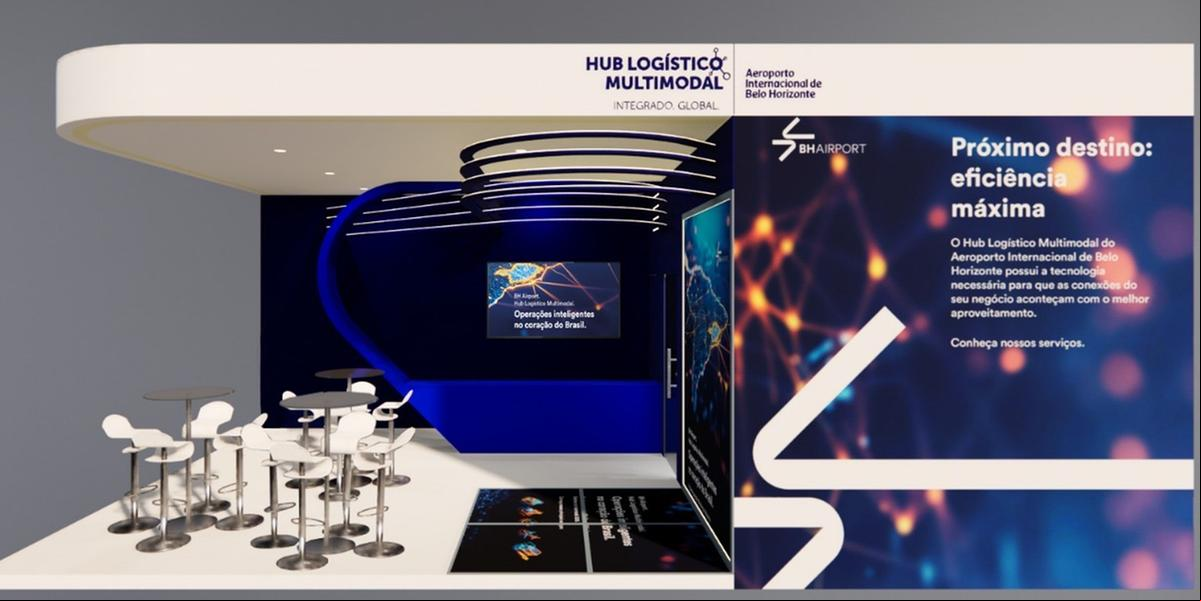 Terminal recebe cargas de diversos países no mundo (BH Airport/Divulgação)