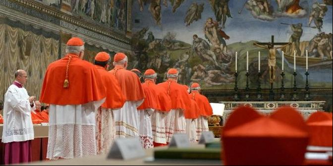 7 de maio, a data escolhida pelos cardeais reunidos nesta segunda-feira (28) para a Quinta Congregação Geral (Vatican News/Divulgação)