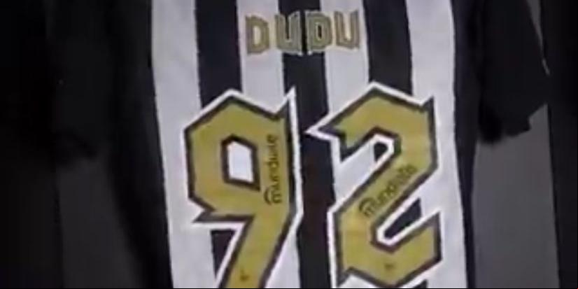 Dudu vai usar a camisa 92 no Atlético durante a temporada de 2025 (Atlético / Divulgação)