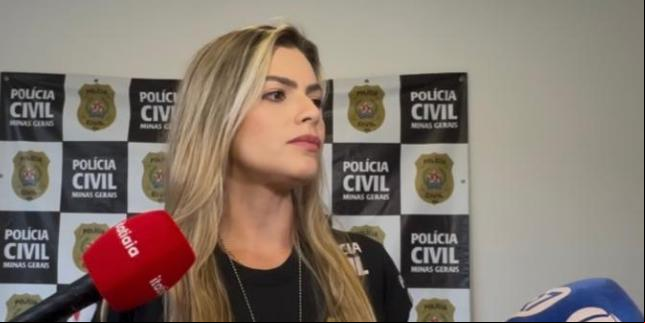 Delegada responsável pela apuração, Lorena Rangel (Divulgação / PCMG)