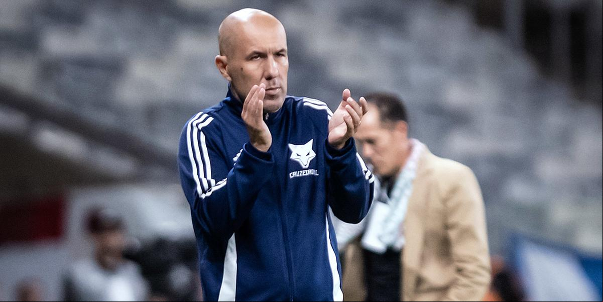 Jardim credita vitória sobre o Fortaleza à competência dos atletas em campo (Gustavo Aleixo/Cruzeiro)