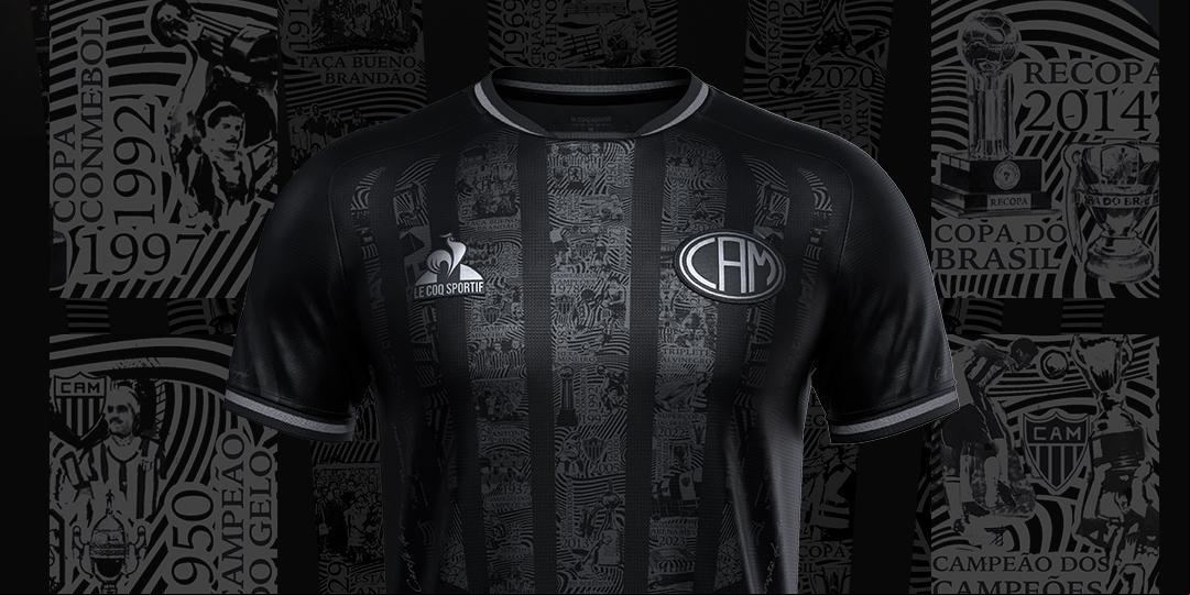 O modelo que venceu a eleição da edição 2022 da camisa foi criado pelo torcedor Will Rios (Divulgação/Atlético)