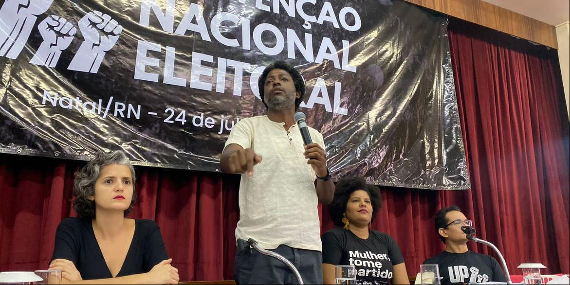 Dentista Samara Martins foi oficializada pela sigla como vice na chapa de Leonardo Péricles (União Popular/Divulgação)