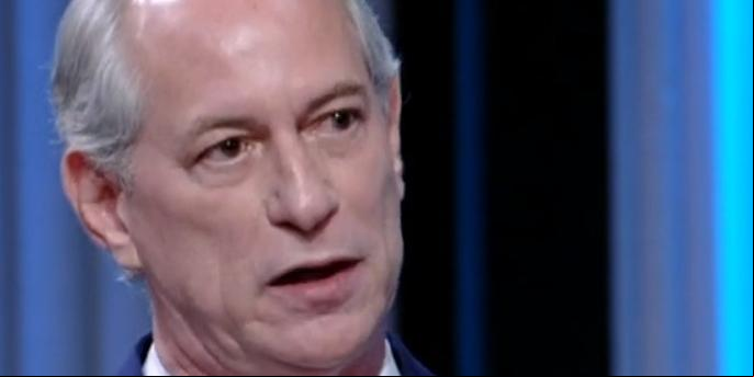Ciro promete geração de 5 milhões de empregos (TV Globo / Reprodução)