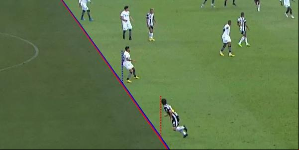 Lance do gol do Atlético, que abriria o placar no Mineirão, e foi anulado após revisão do VAR (Divulgação/CBF)