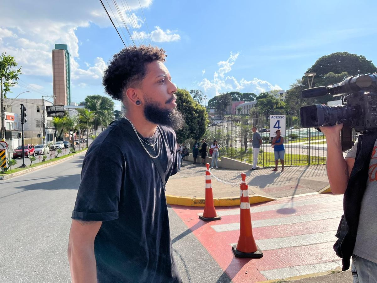 Davigsdon Chaves achou as provas tranquilas para quem estudou (Raissa Oliveira / Hoje em Dia)